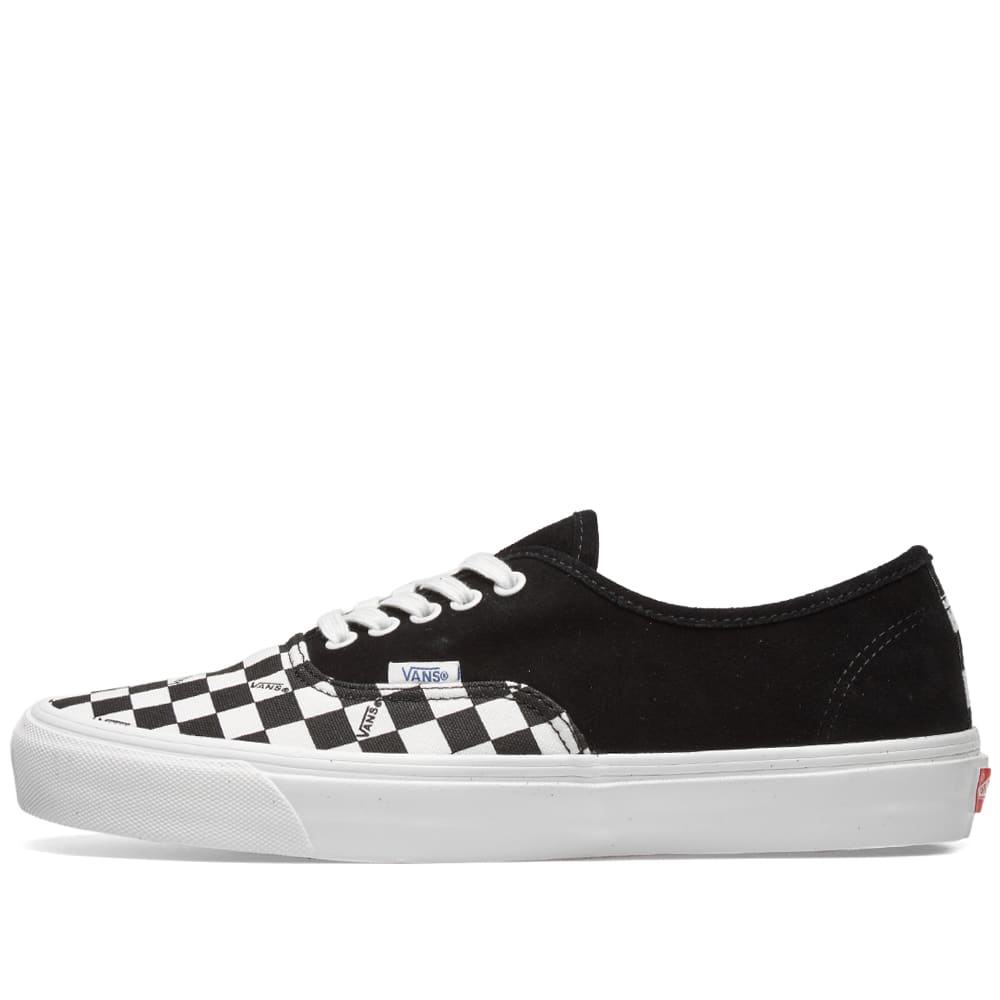 Vans Vault OG Authentic LX Black Womens OG Authentic LX Checkerboard