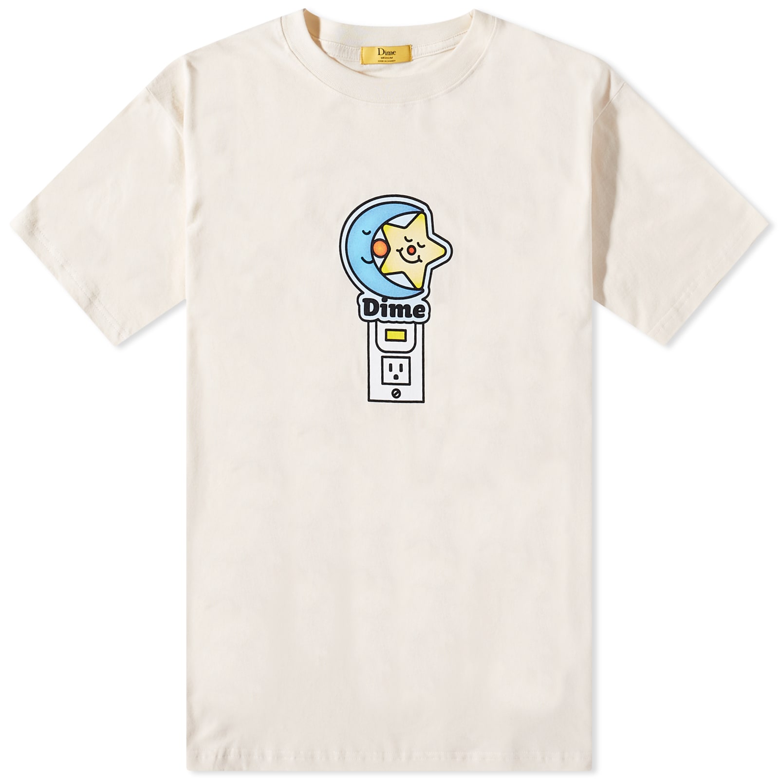 関税送料込み【DIME】Nightlight T-Shirt (Rice) Dime Nightlight T-Shirt Rice | END. (SG)