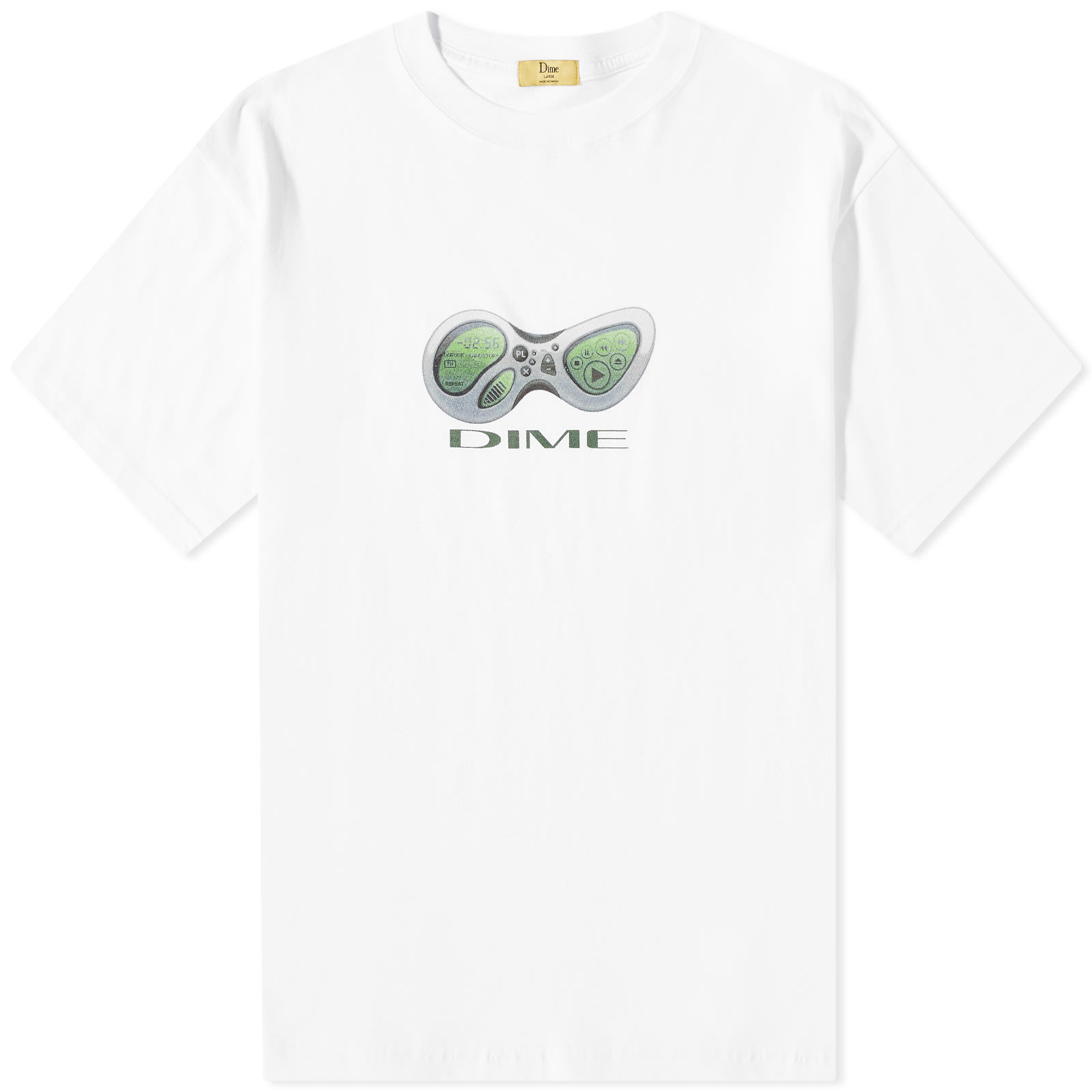 DIME|SHORT-SLEEVED ROUND NECK T-SHIRTS (Winamp T-Shirt Dime Winamp T-Shirt White | END. (US)