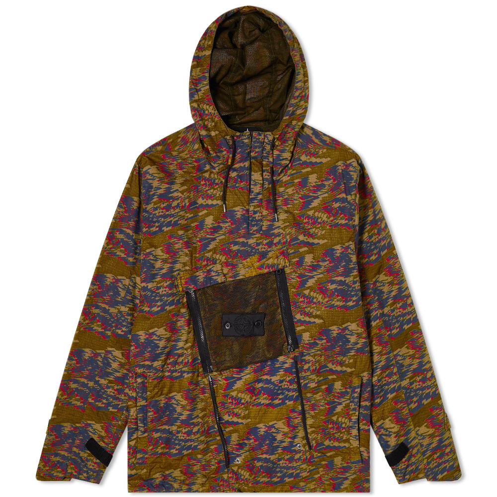 Stone Island Shadow Project Dpm Rip Stop Cargo Anorak Olive | END. (AU)