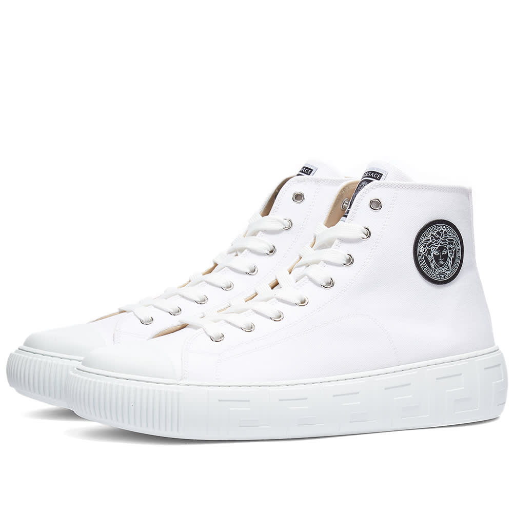 Versace Medusa Hi Sneaker White | END. (US)