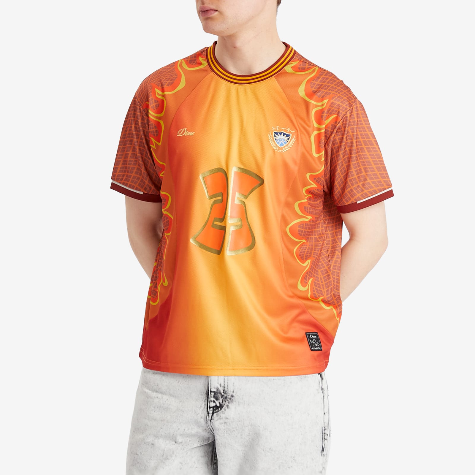 Dime Holy Flame Jersey / Hell Fire Flame Jersey Holy by on Sale