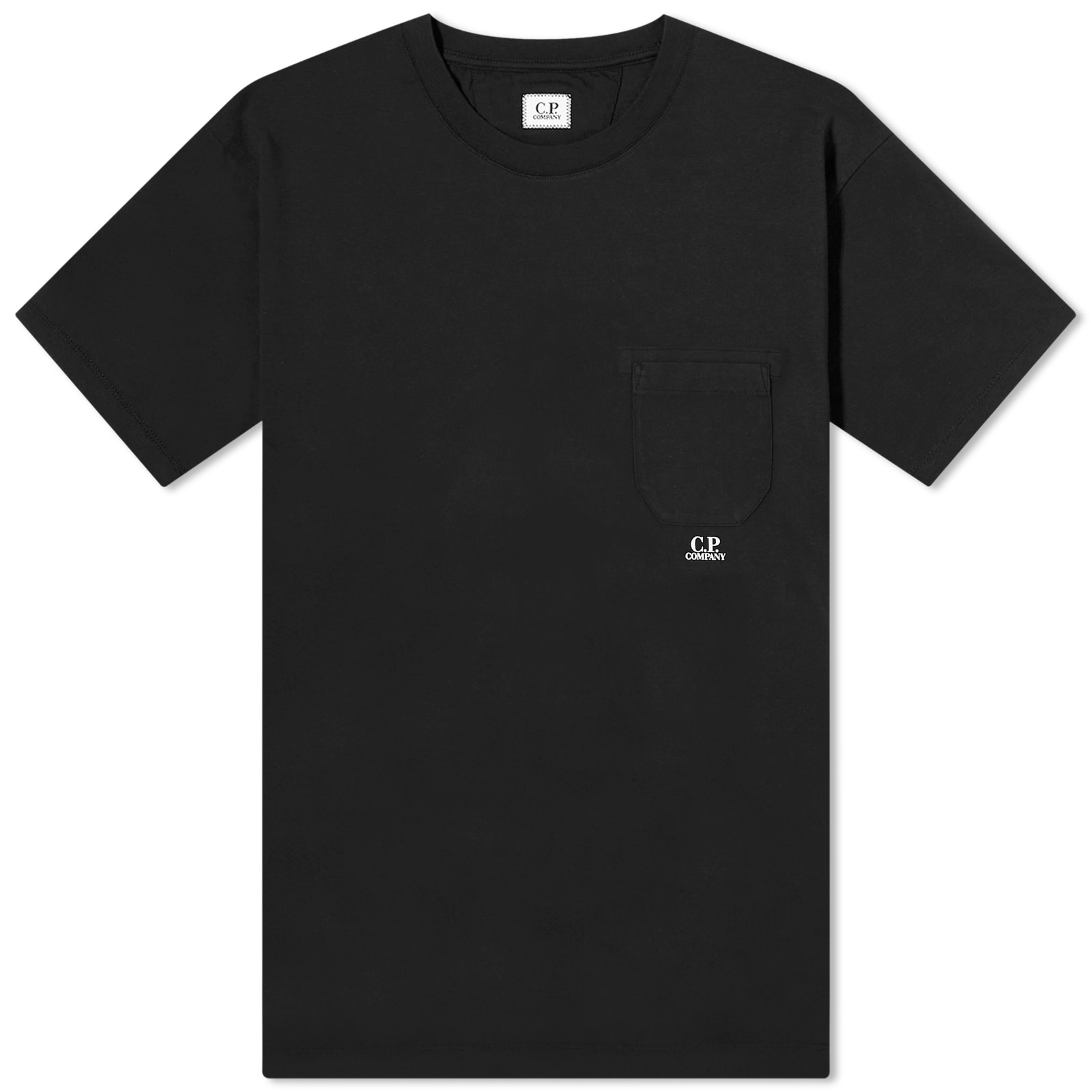 【C.P. COMPANY】Chest Logo Pocket Short Sleeve T-shirt CP COMPANY CP Company Chest Pocket T-shirt - Clothing from