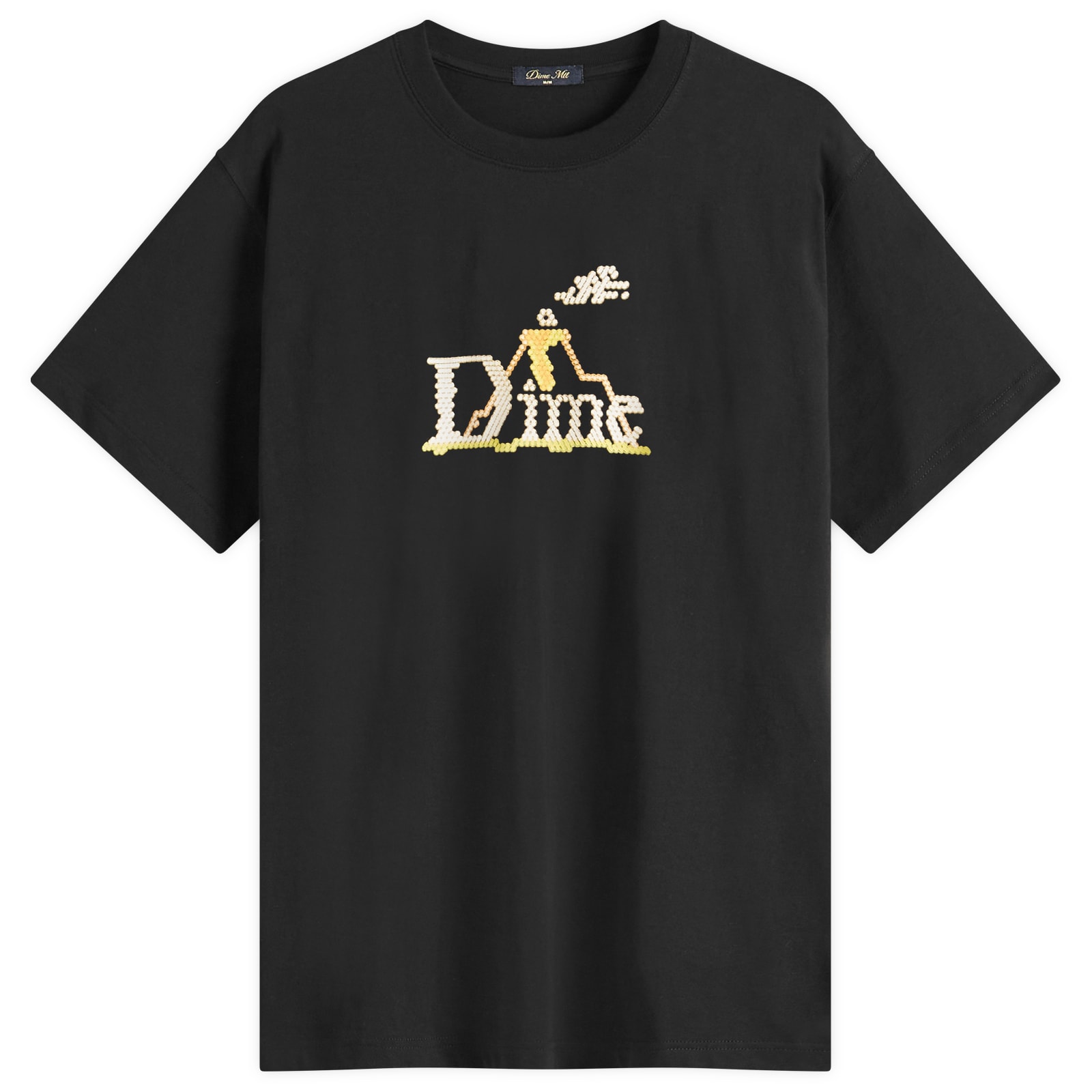 【DIME】 Classic Lightbright T-Shirt / Black Dime Classic Lightbright T-Shirt Black | SOMEWHERE®