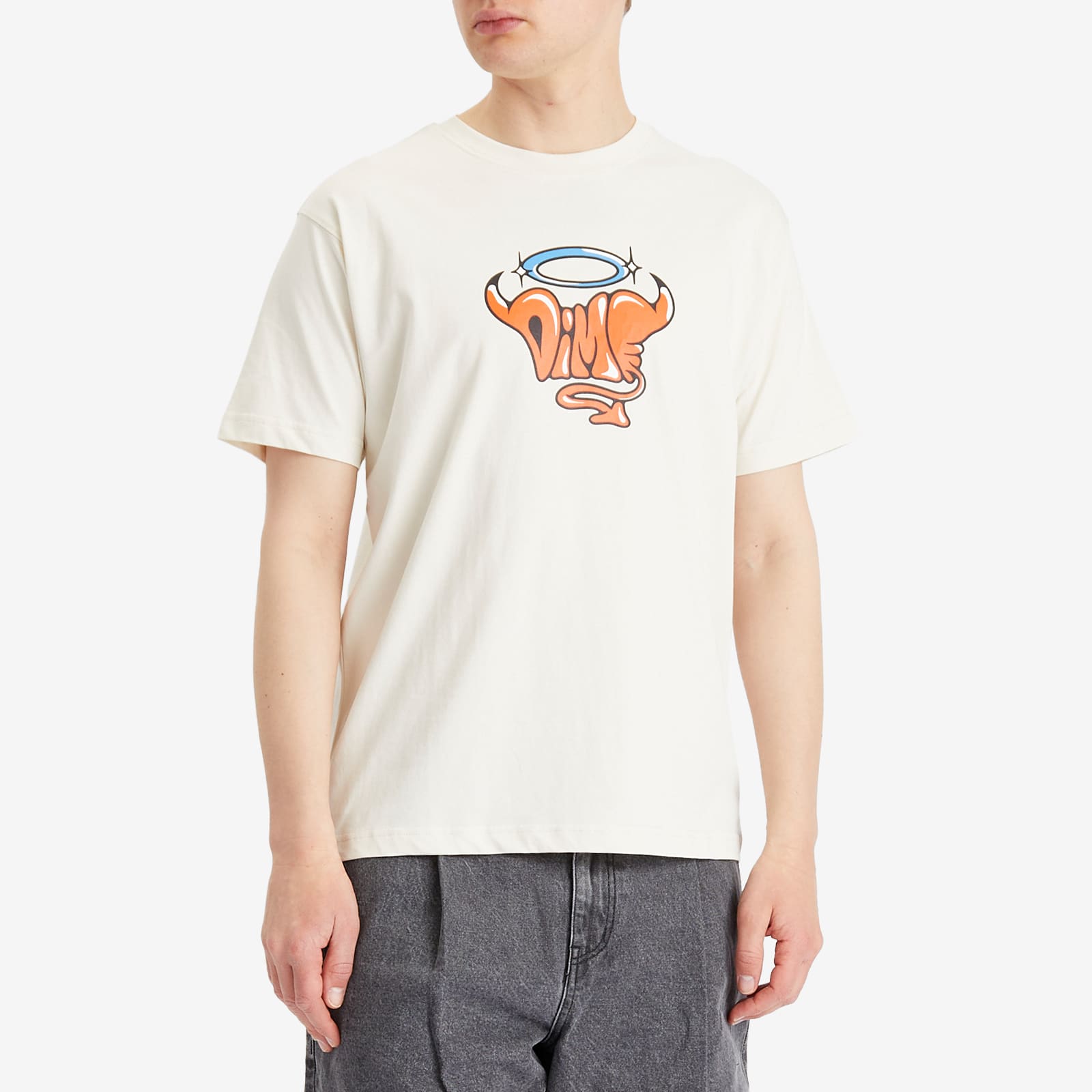 Dime Men's Purgatory T-Shirt Natural - Curated Menswear