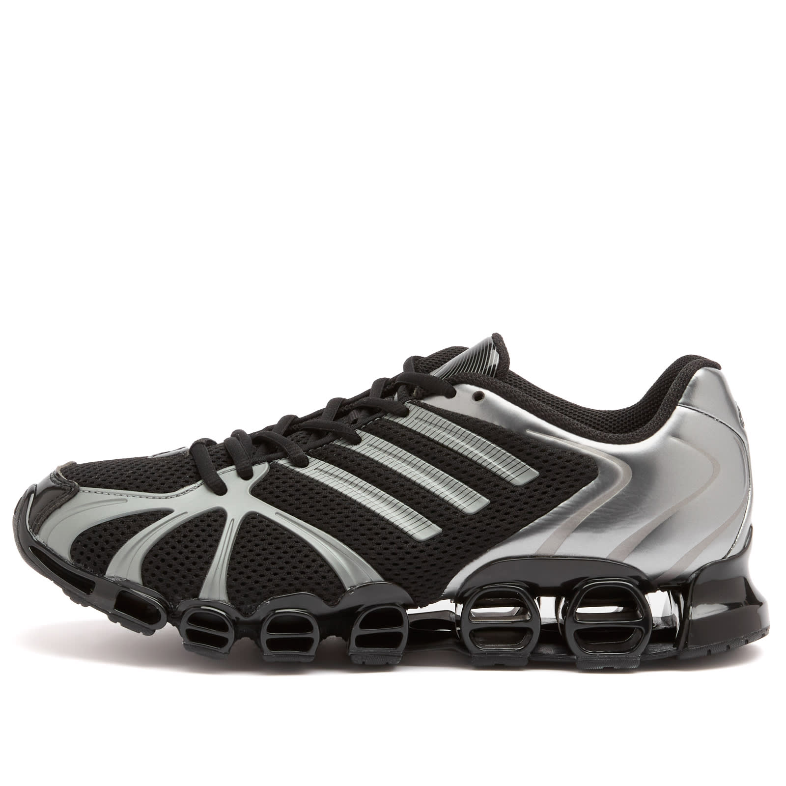 adidas Mega Ghostride W Core Black & Iron Metallic | END. (JP)