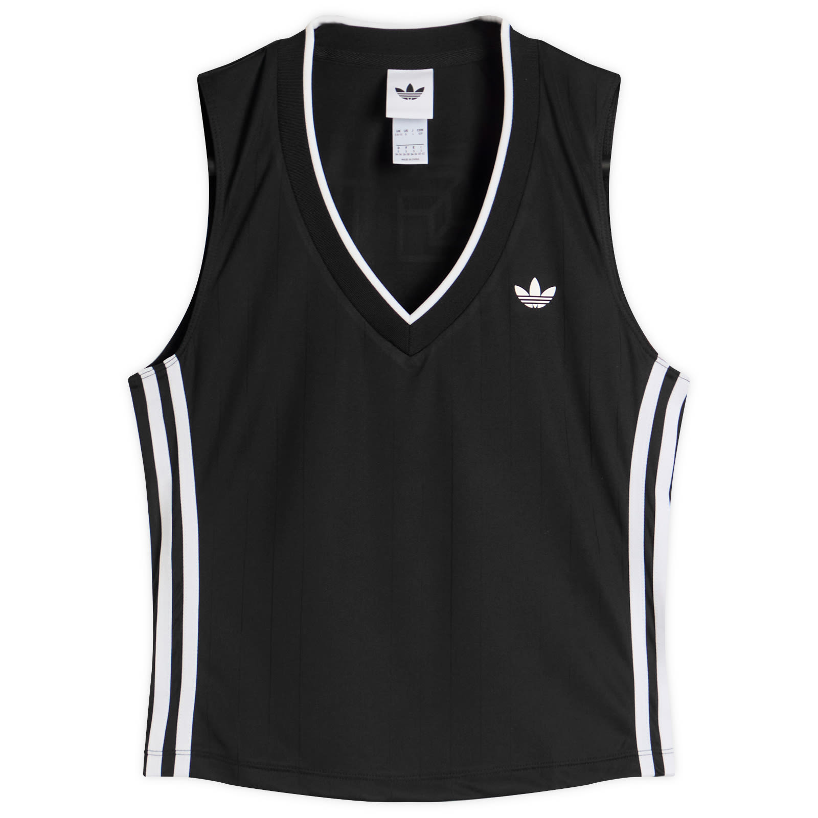 adidas V-NECK Black | END. (AR)