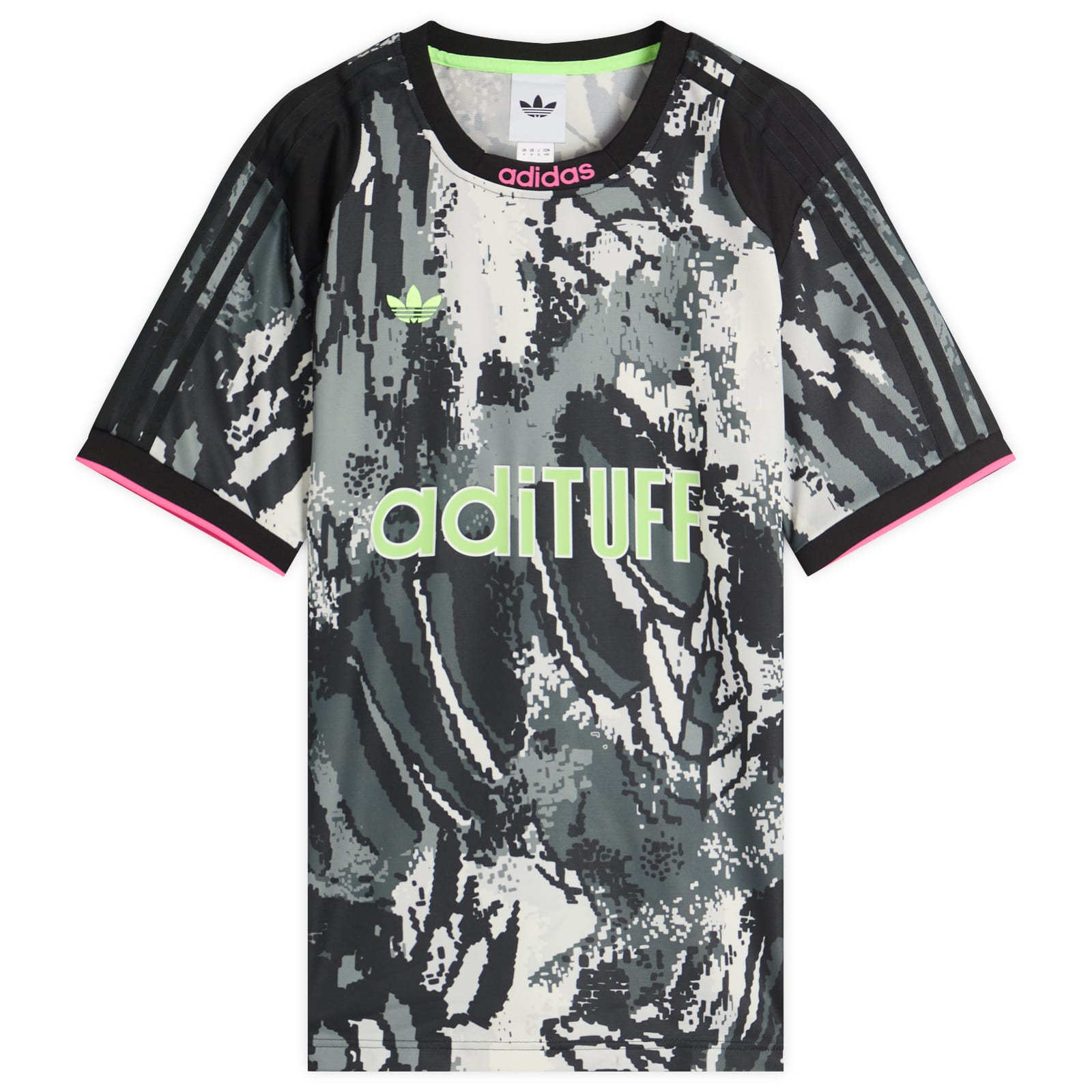 ★アディダス Archive All Over Print Jersey 関税込★ adidas Archive All Over Print Jersey Multicolor & Grey Three