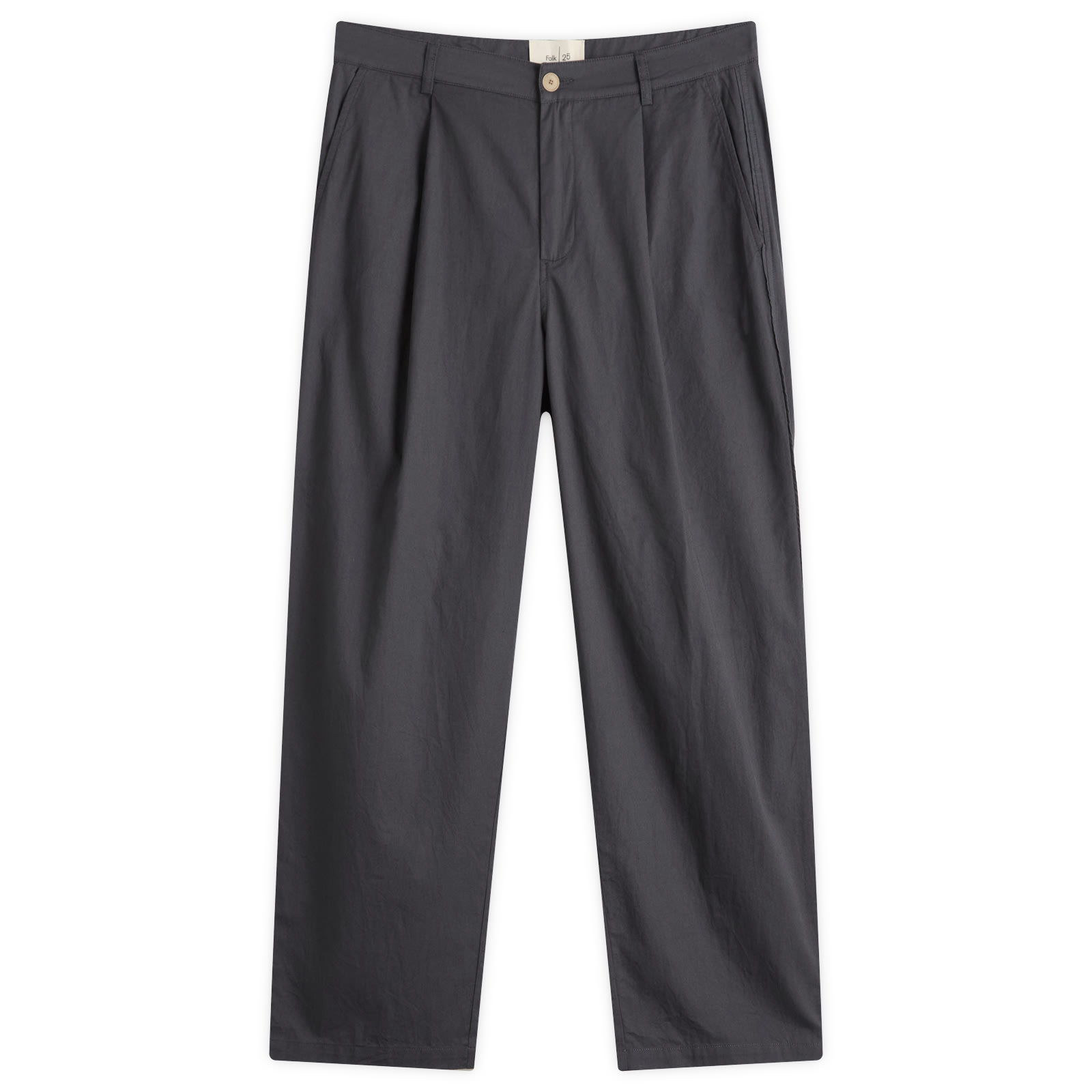 Folk Men’s Wide Fit Trouser Slate