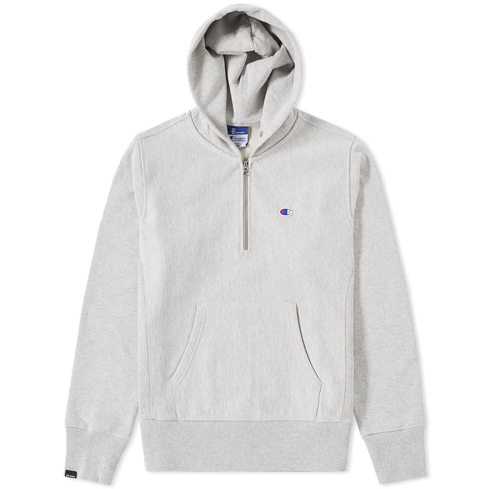 Champion x beams half zip hoodie clearance