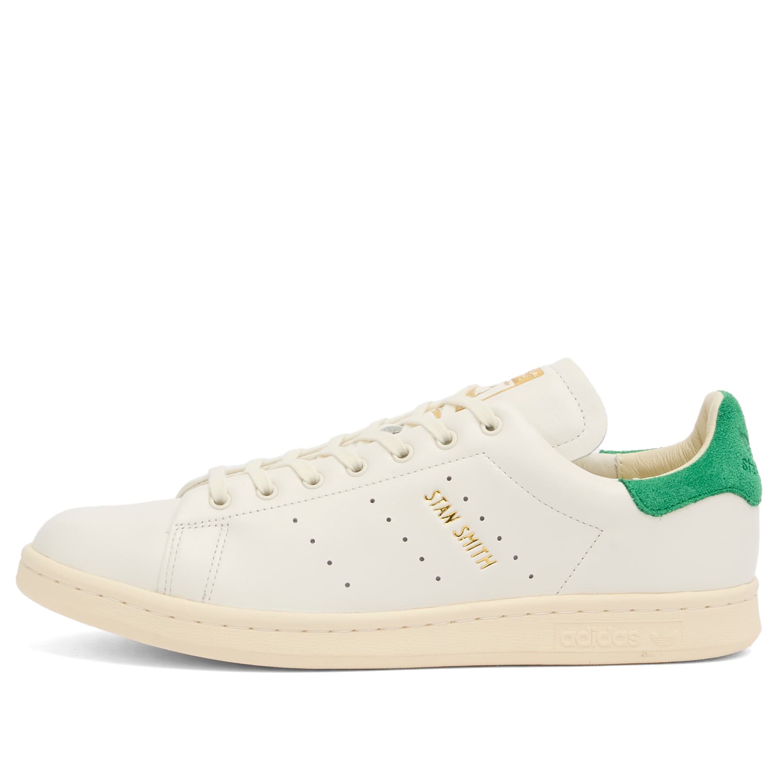 Adidas Stan Smith Lux Cloud White, Cream White & Green | END