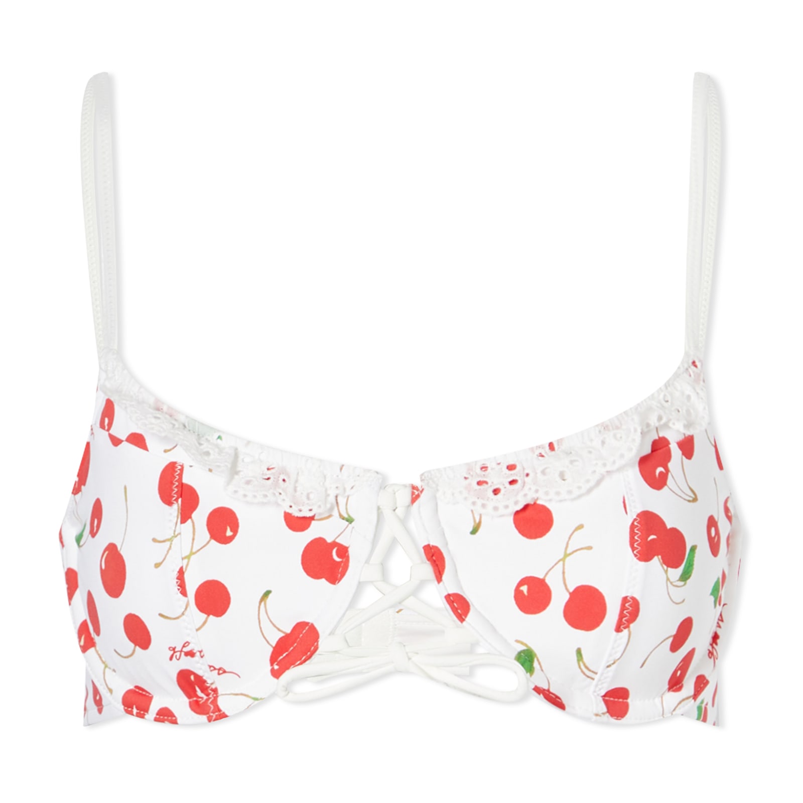 Frankies Bikinis Lucia Top Dusty Rose END. (CN)