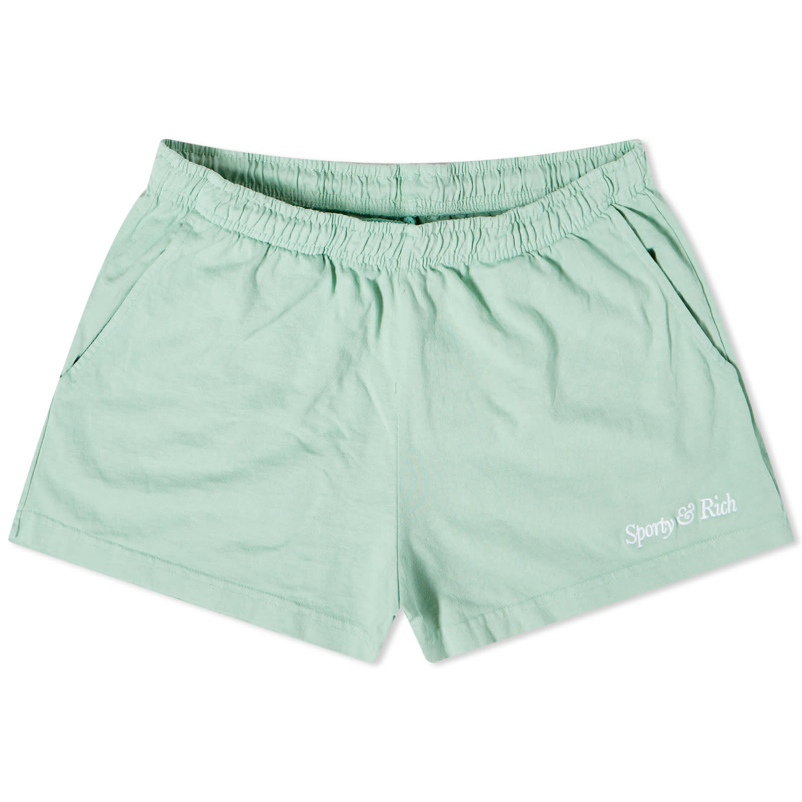 ショートパンツ Sporty & Rich Women's ITALIC DISCO Shorts SH862JD Sporty & Rich Italic Disco Shorts Jade & White | END. (AR)
