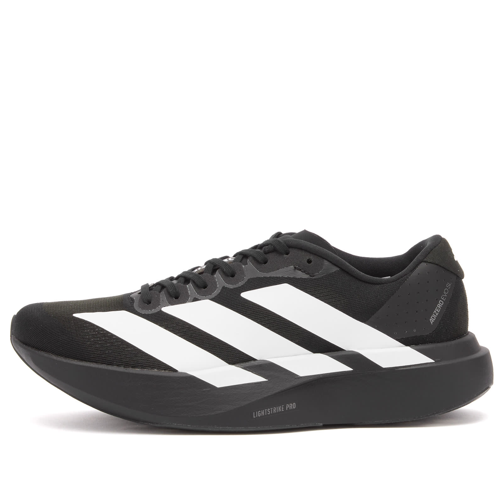 Adidas Women's Black/White Adizero Evo Sl Sneaker