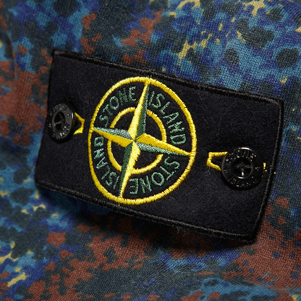 stone island camo sweater