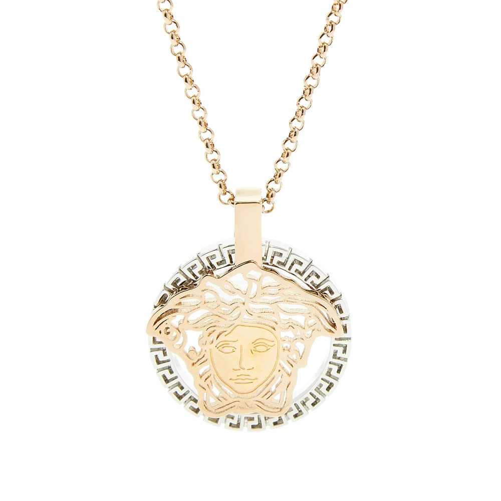 Versace Medusa Medallion Necklace Gold END. (AU)