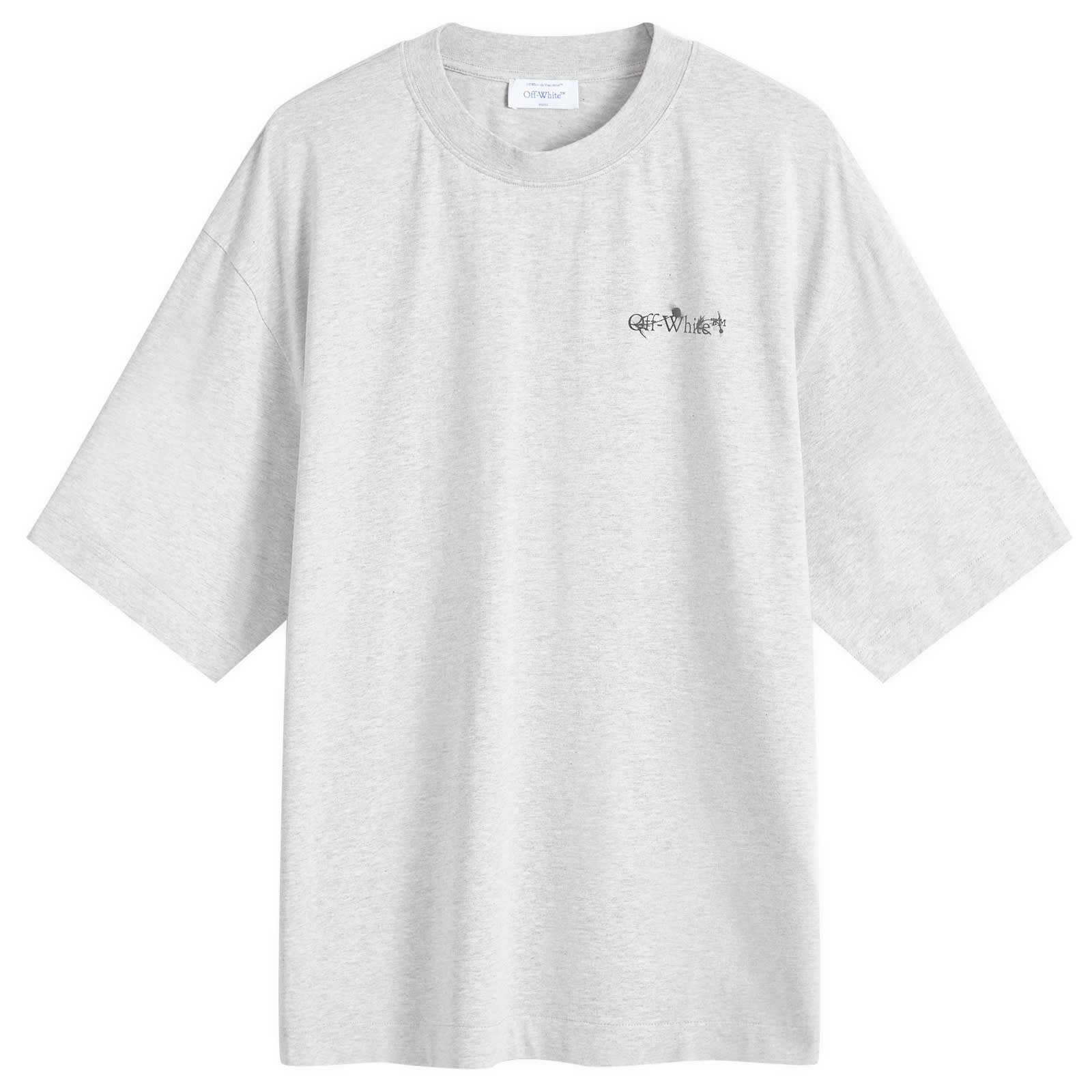 【関税込み】Off-White グレー フラワーアロー Skate Tシャツ Off-White Flower Arrow Skate T-Shirt Grey | END. (US)
