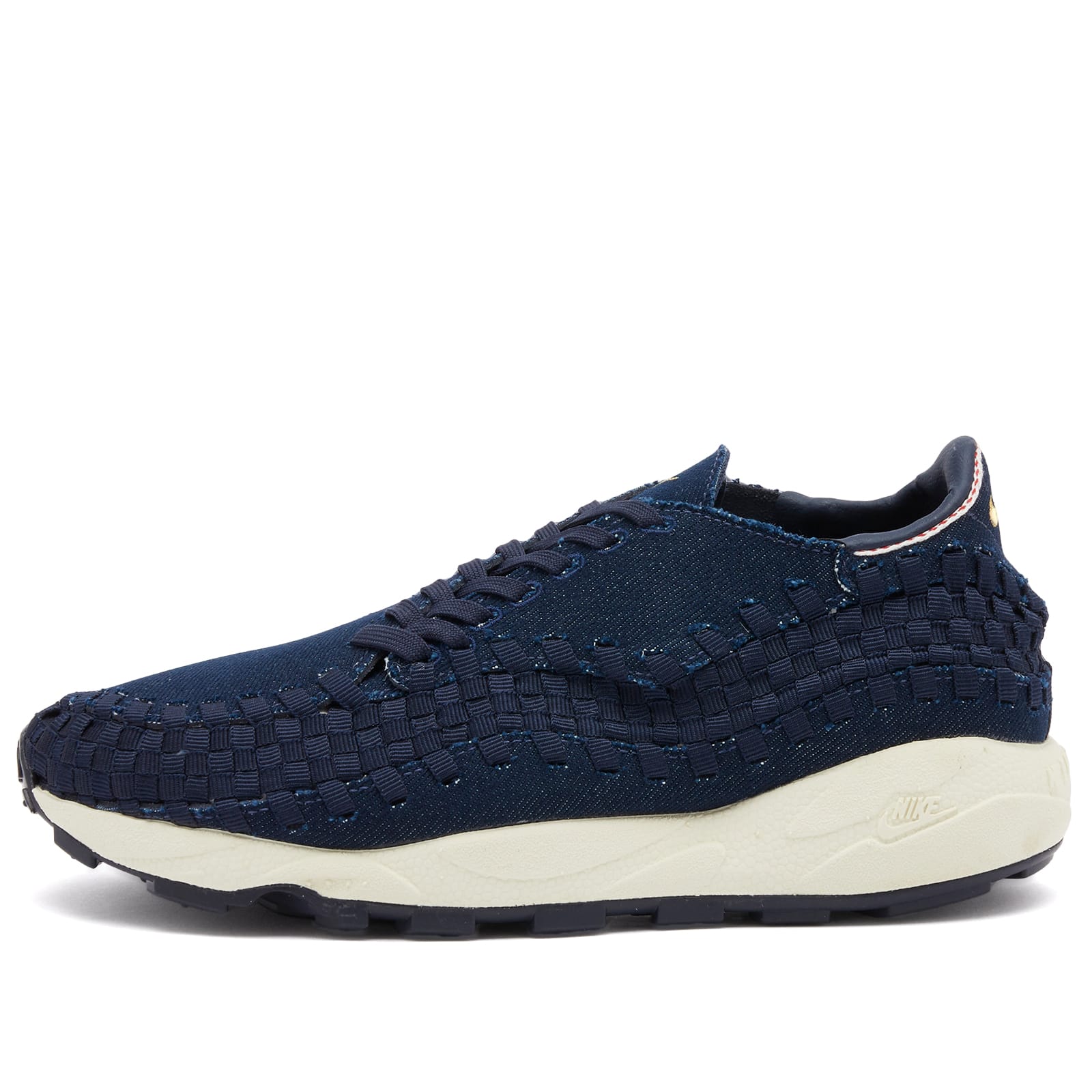 スニーカー Nike W's Air Footscape Woven Denim / Wheat Gold Nike W's Air Footscape Woven Denim / Wheat Gold – Très Bien