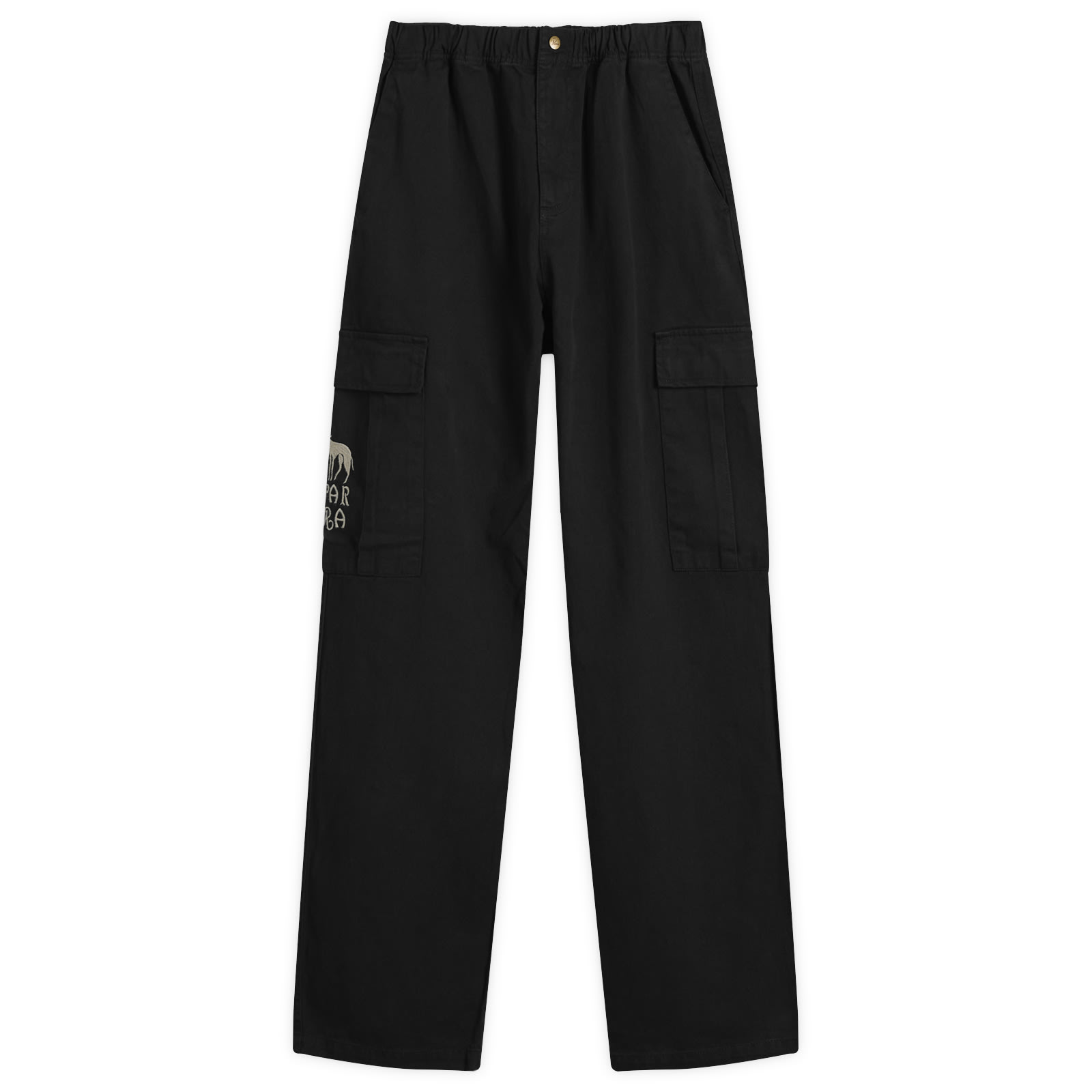 By Parra — Men's Pants Again Cargo Pants in Black, Size Large