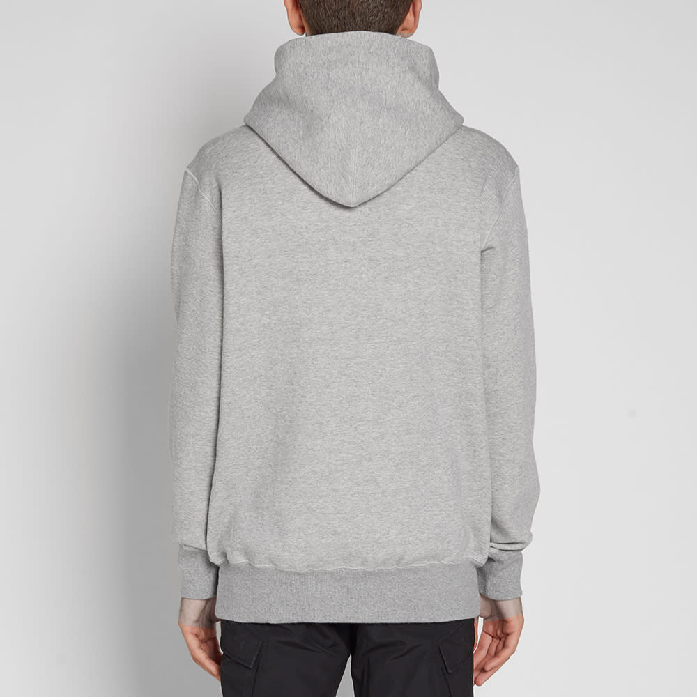 Comme des Garcons Homme Patchwork Popover Hoody Grey | END.