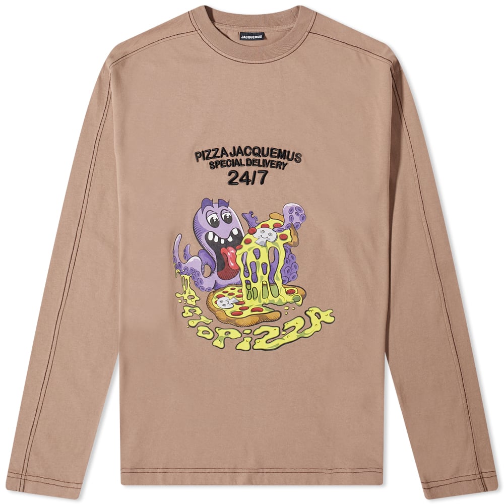 Jacquemus Long Sleeve Octopizza Tee