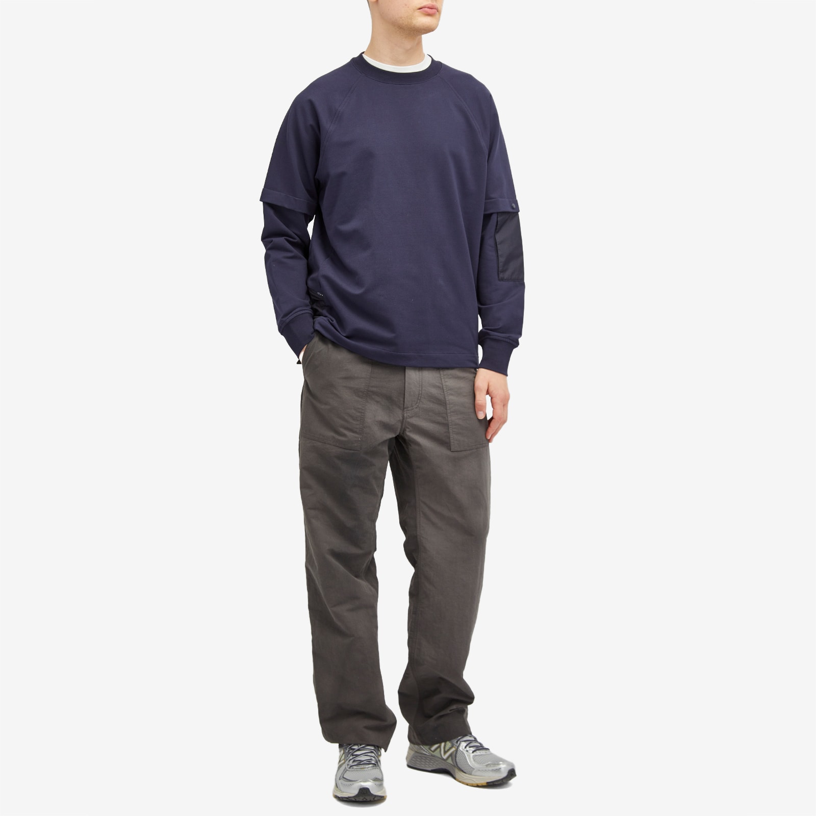 C.P. Company Men's Metropolis Crew Neck Sweatshirt Sky