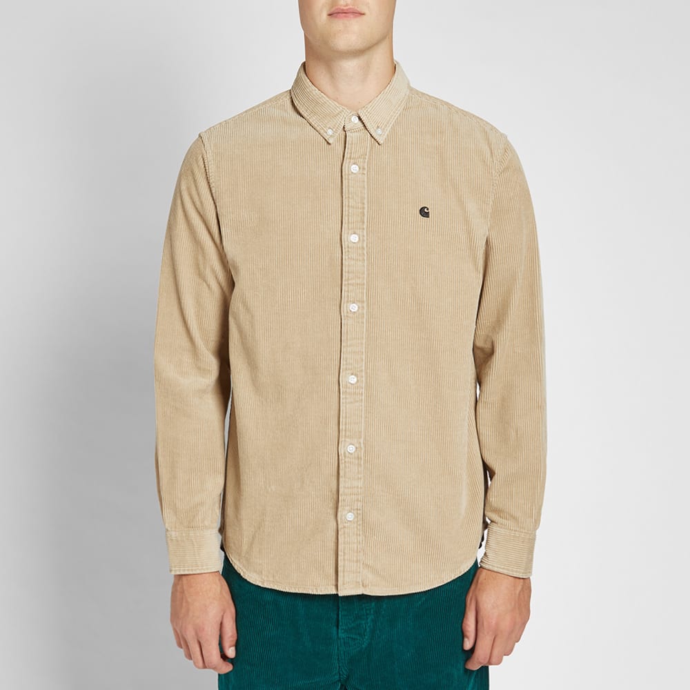 Carhartt madison cord shirt wall clearance