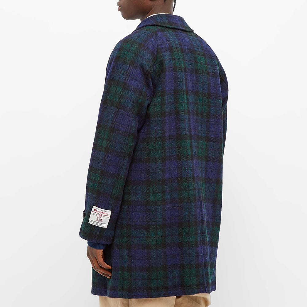 BEAMS Beams Plus Harris Tweed Balmacaan Coat