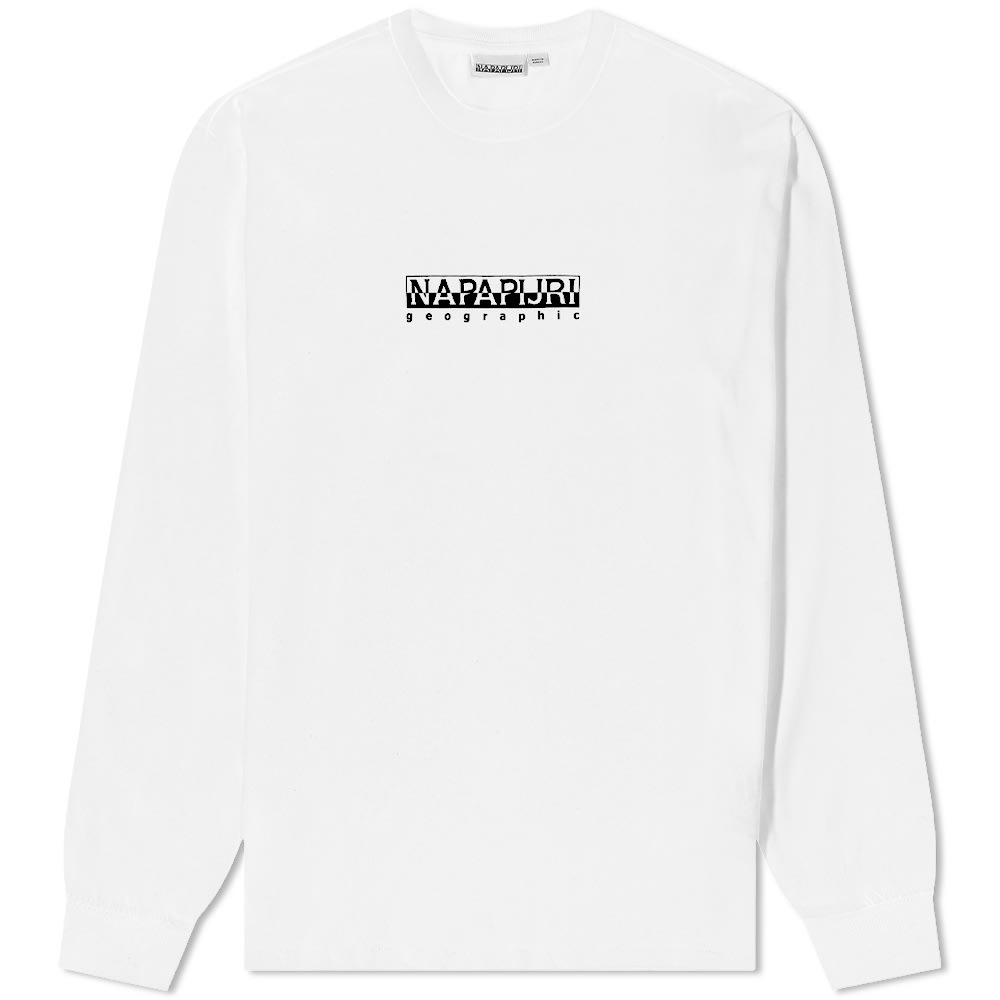 Napapijri Long Sleeve Sox Box Logo Tee 