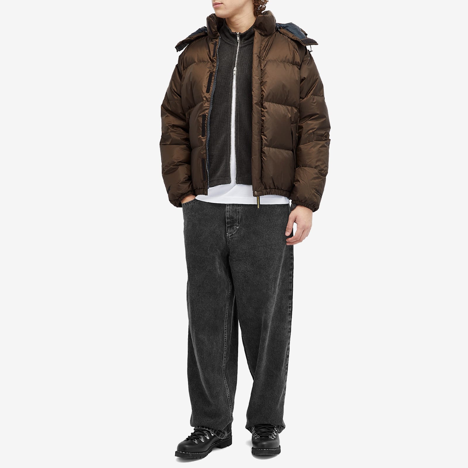 thisisneverthat Men\u0027s x Gore-Tex Windstopper Down Puffer Jacket