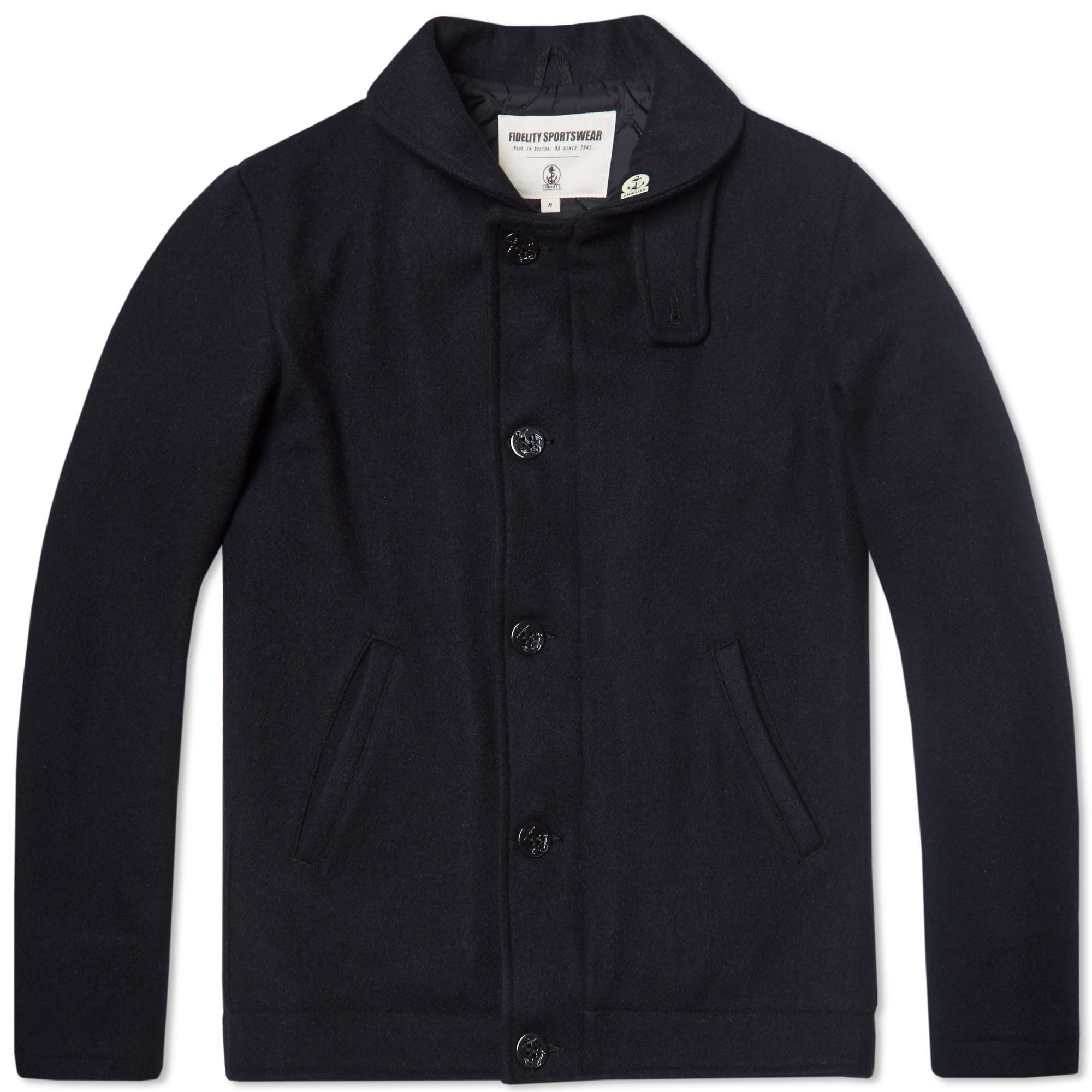 wool deck jacket