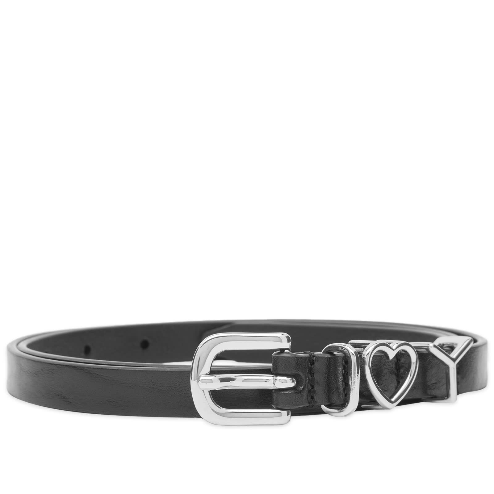 Y/Project Skinny Y Heart レザーベルト Y/project SKINNY Y HEART Belt - Multi | Garmentory