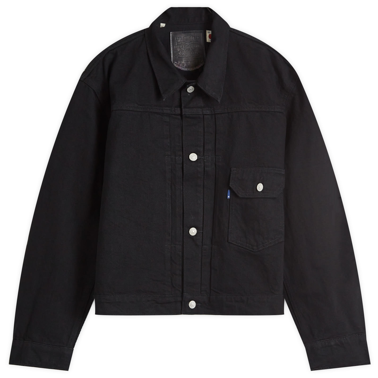 Levis MIJ Type I Denim Jacket Greaser Black | A9137-0000 | FOOTY.COM