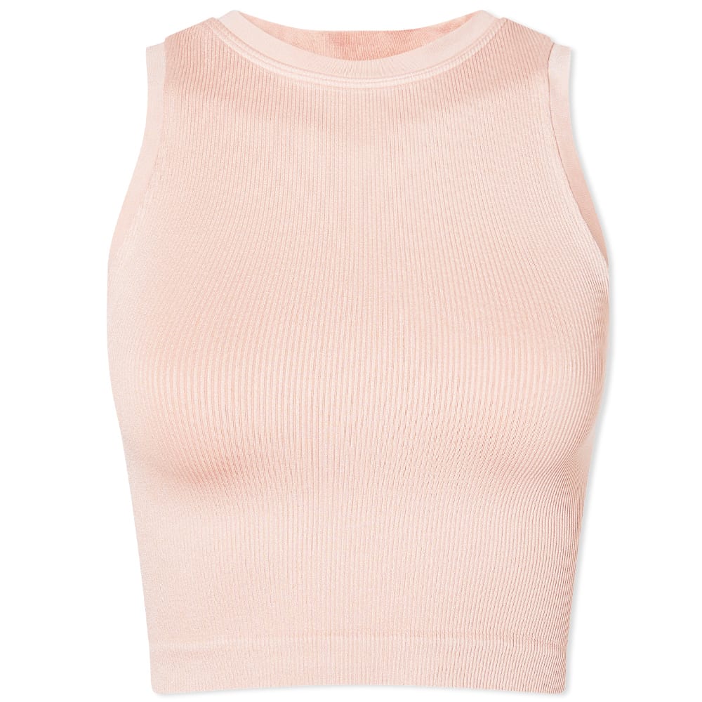 pink crop vest