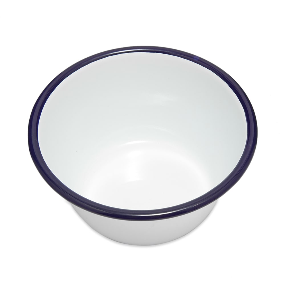 Falcon Enamelware Bowls Original White & Blue END. (US)