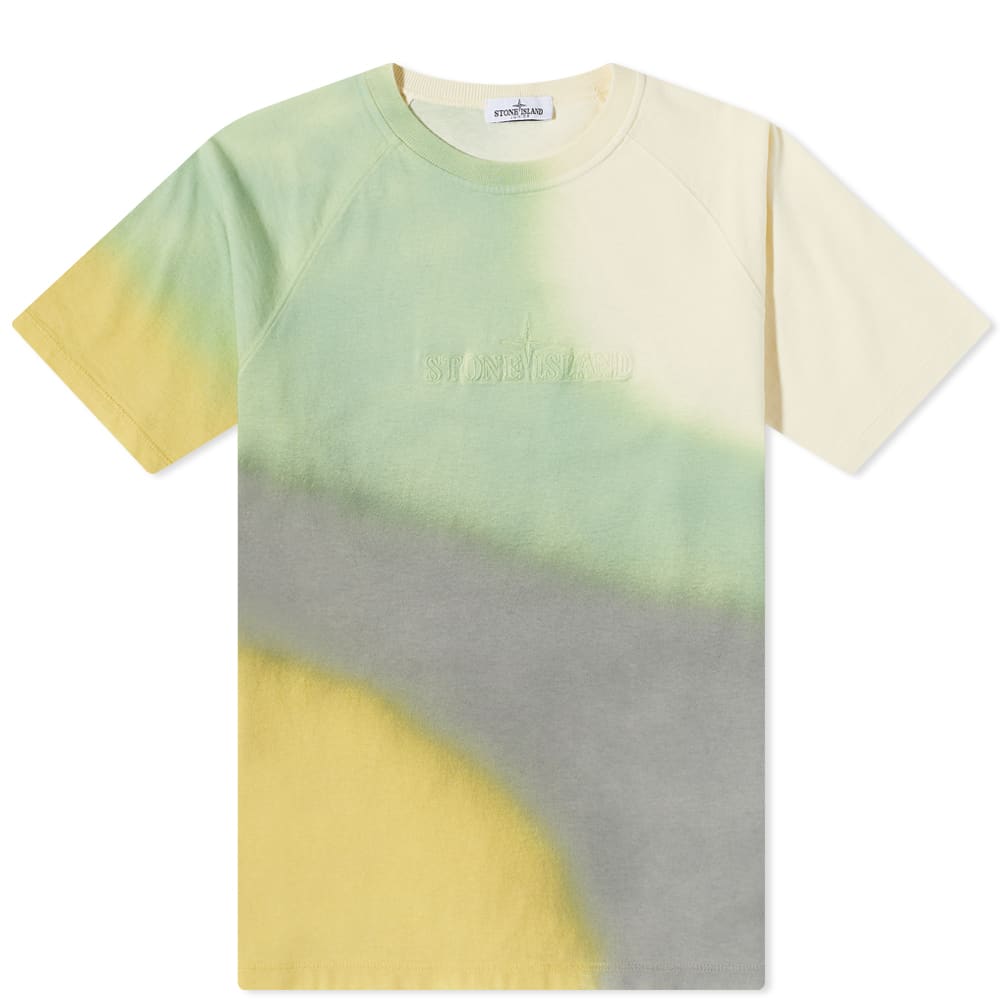 Stone Island Junior Tie Dye Logo Tee 