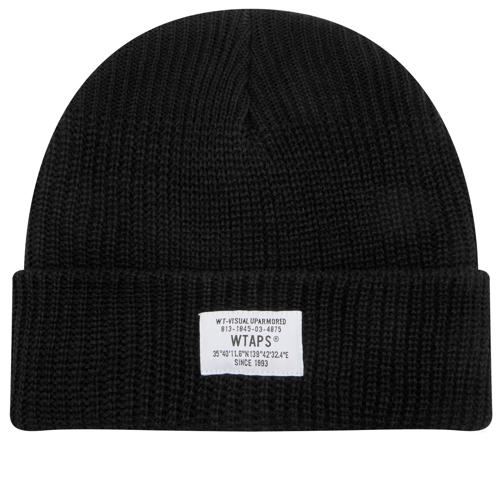 WTAPS SGT ⁄ BEANIE ⁄ ACRYLIC BLACK 25AW