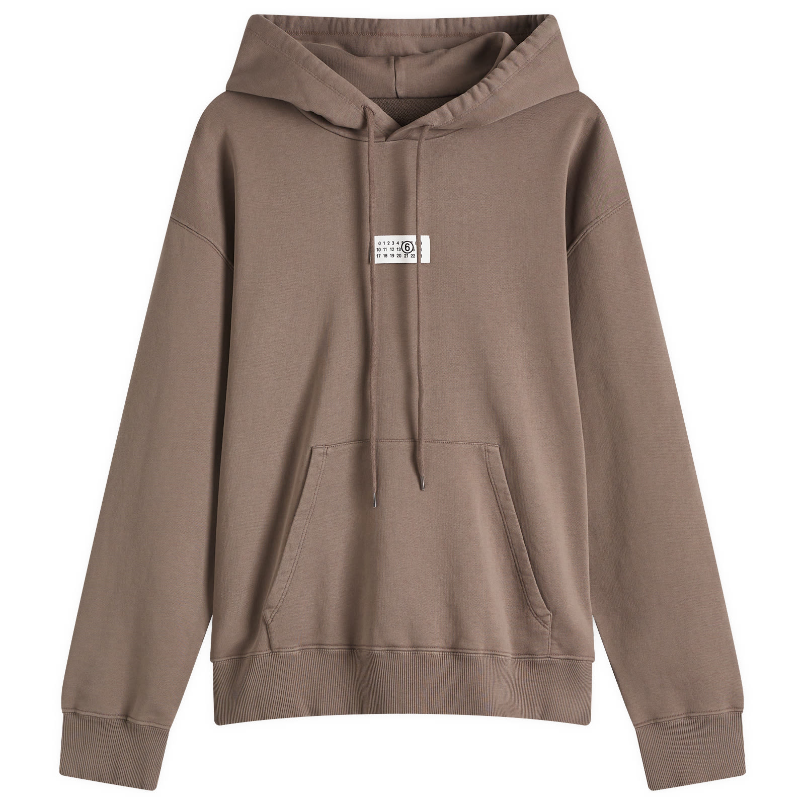 パーカー・フーディ MM6 Maison Margiela / Numbers Patch Logo Hoodie MM6 Maison Margiela numbers-patch Hoodie | Black | FARFETCH