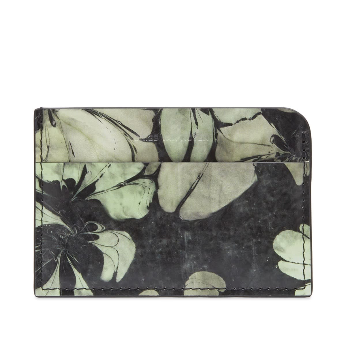 カードケース・名刺入れ DRIES VAN NOTEN | PRINTED LEATHER CARD CASE FOREST UNISEX Dries Van Noten Printed Card Holder Green | END. (CA)