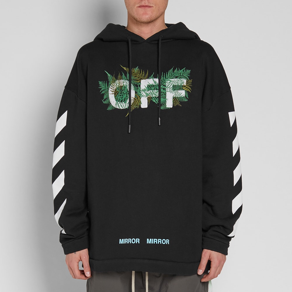 Off white fern hoodie clearance