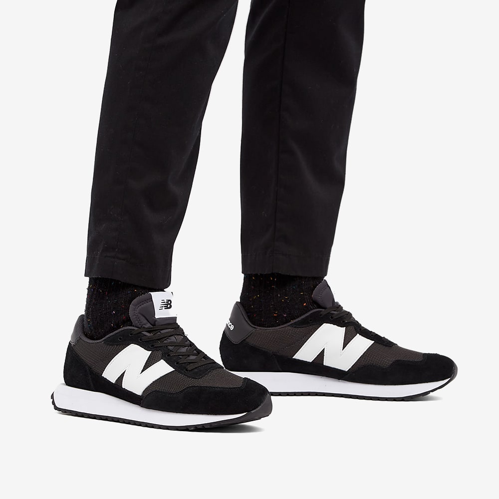 New Balance MS237CC Black \u0026 White | END 