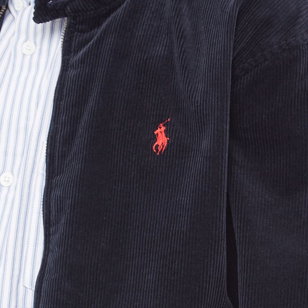 Polo Ralph Lauren Cord Harrington Jacket Collection Navy END.