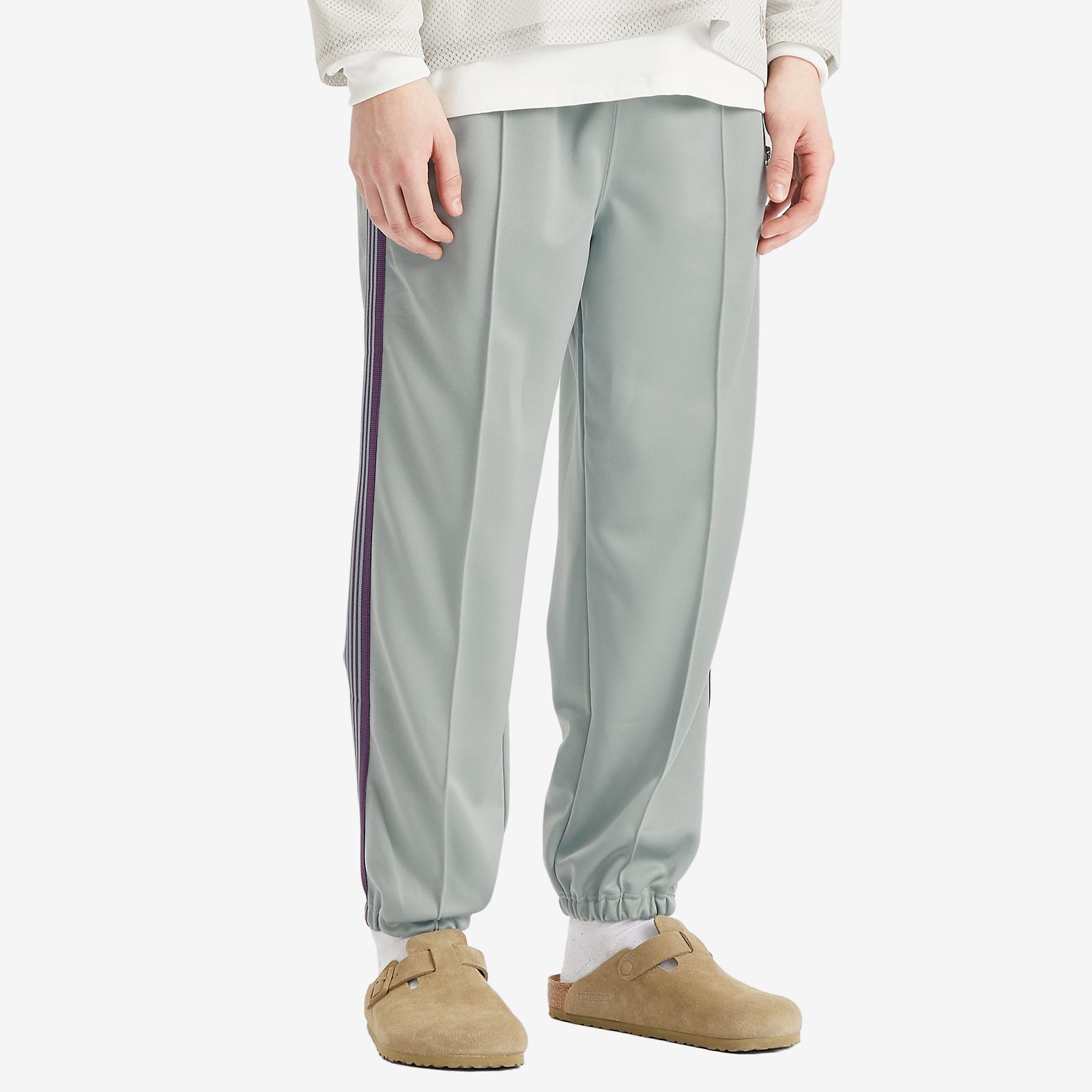 Needles ZIPPED TRACK PANT LQ232Needles（ニードルス） POLY SMOOTH