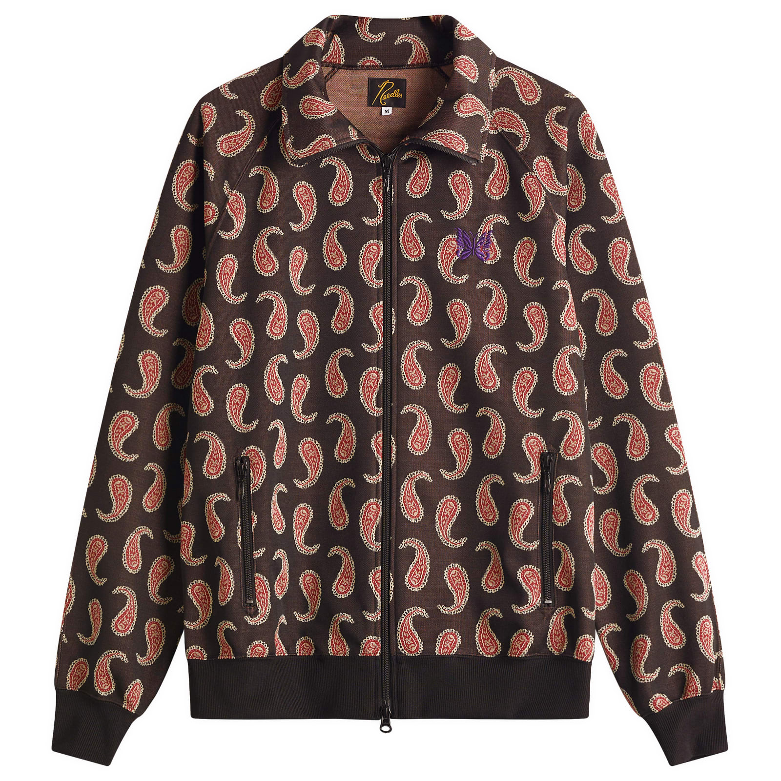 Needles - Logo-Embroidered Leopard-Print Jersey Track Jacket