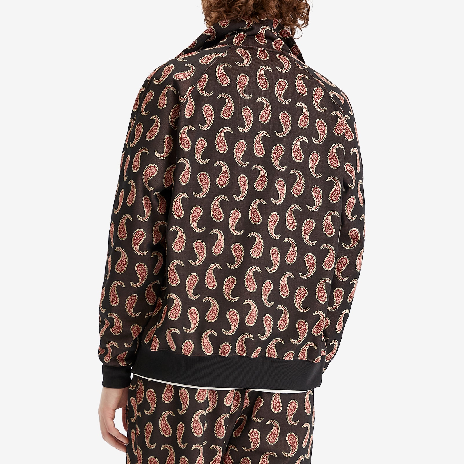 Needles Men's Poly Jacquard Track Jacket Paisley - Curated Menswear