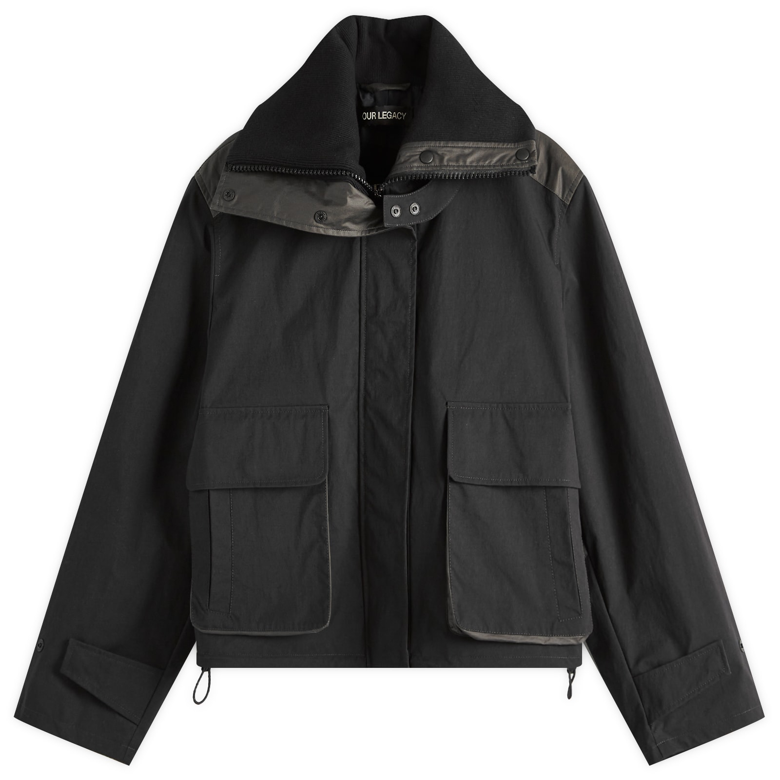 Our Legacy Marine Jacket Static Black Papyrus Poly | END. (US)