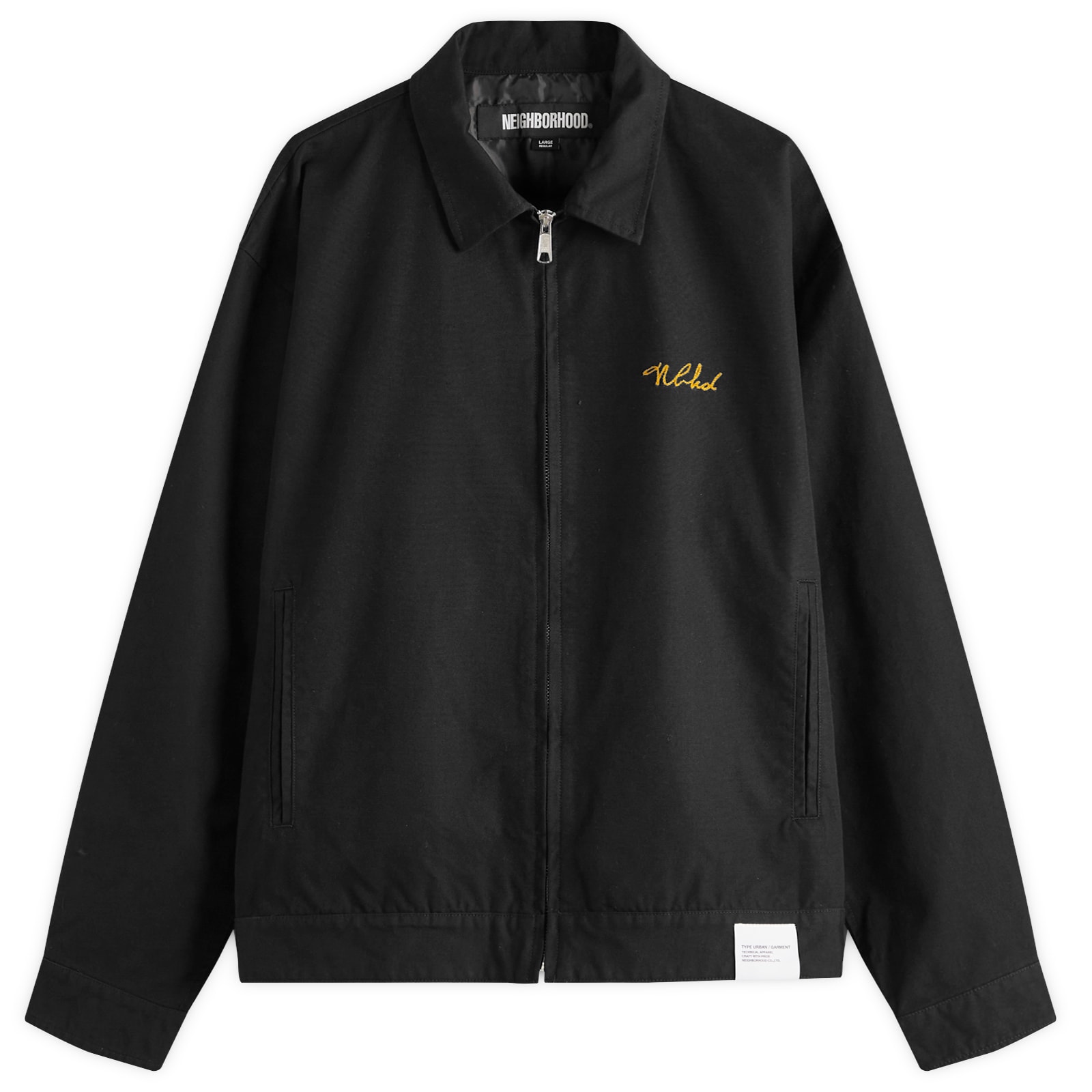 Neighborhood Zip Work Jacket Black | END. (US)
