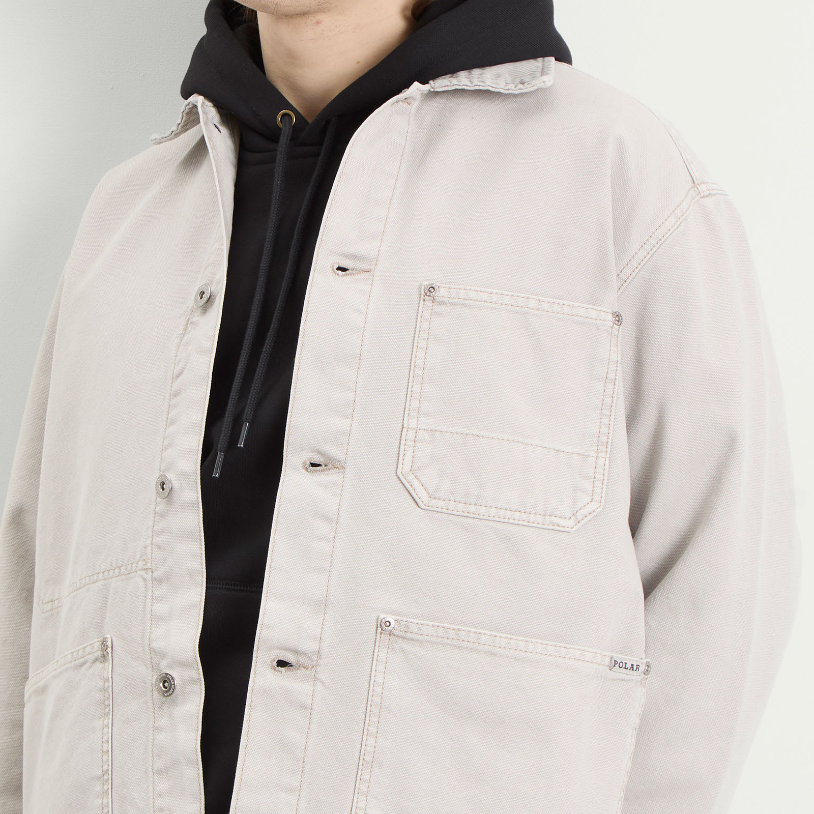 Polar Skate Co. Men's Ezra Jacket Pale Taupe | PSC-SP26-55-NEU