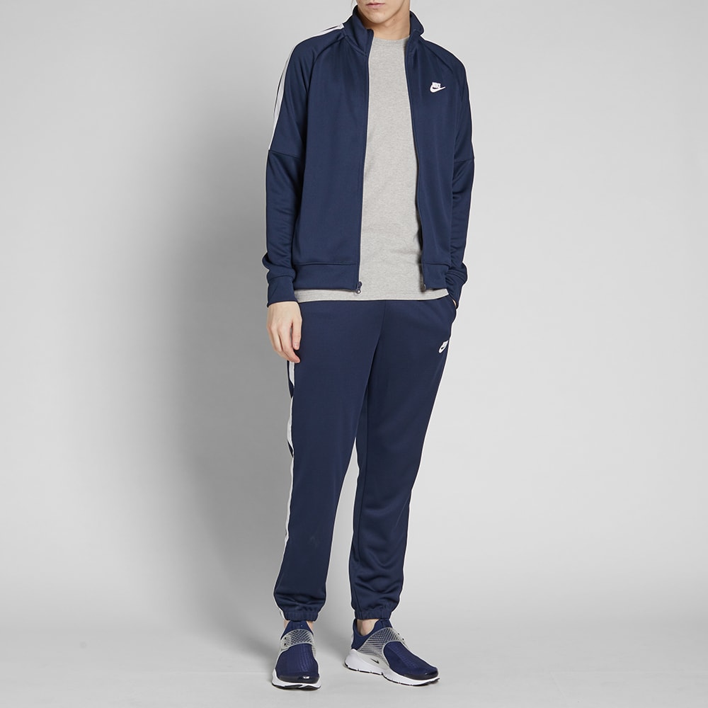 Nike Tribute Track Jacket Obsidian & White | END.