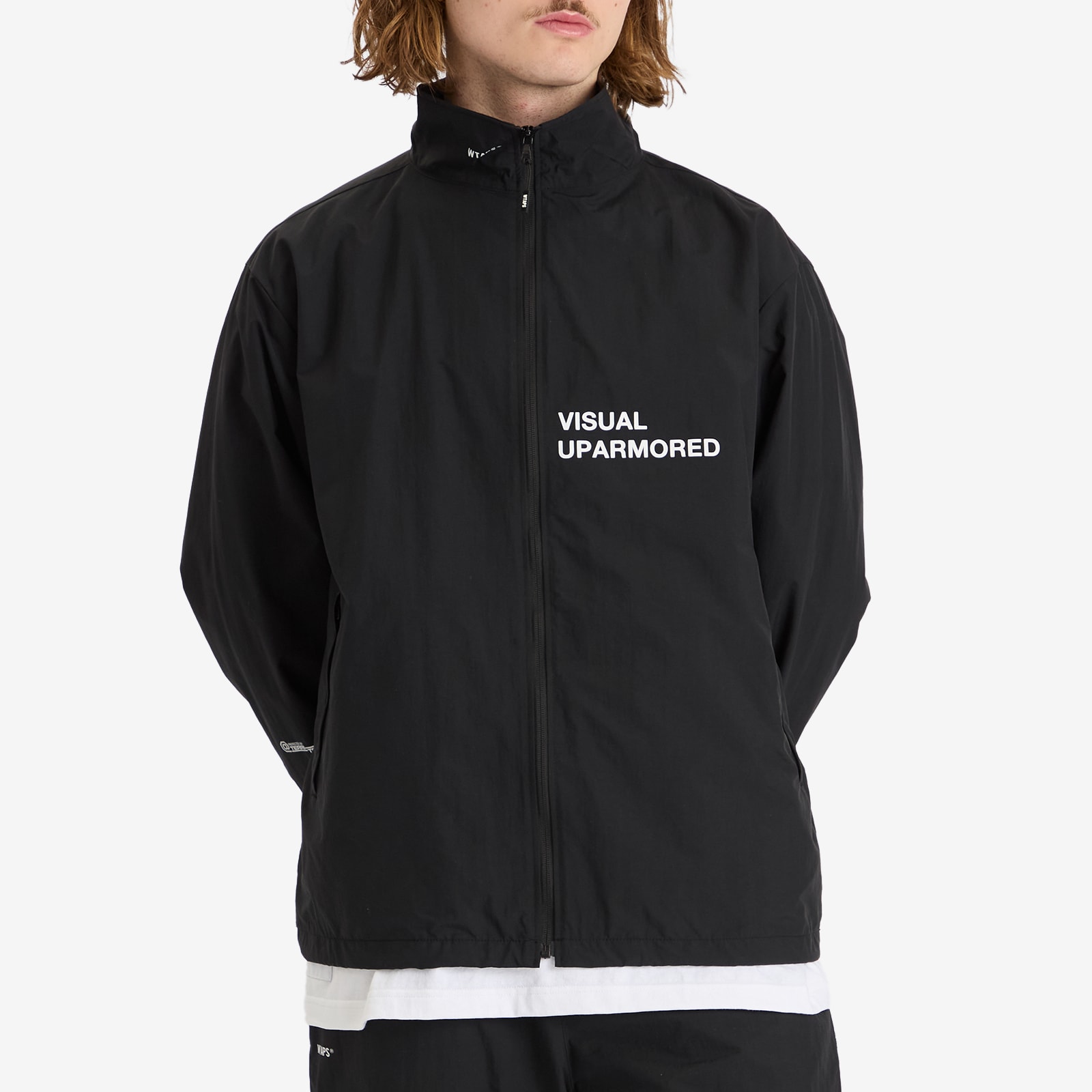 WTAPS Men's Pertex Track Jacket Black - Curated Menswear